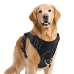 Pwod No Pull Dog Harness With 2 Leash Clips, Reflective Large, Black. Fixed Price $20.88.