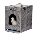 Snughome Cat Litter Box Enclosure Furniture Hidden With Mat, Hidde.... Fixed Price $56.64.