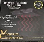 Vivarium Electronics 40 Watt Radiant Heat Panel Bearded Dragon Crested Gecko New. Fixed Price $100.00.