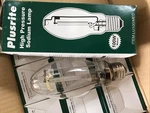 11 Plus Rite Sodium Lamp New Box LU100 EP17 100W E26 Hps EJ123-SHELF. Fixed Price $64.95.