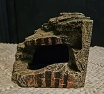 Reptile Komodo Resin Hut Turtle Corner Hideout Tank Decor Snake. Fixed Price $49.99.