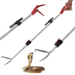 86 Inch Snake Catcher Tongs Grabber Traps Stick Hook Bite Kits Tool With Tele.... Fixed Price $122.02.