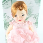 Terri Lee Pretty Pink Redhead 16" Vinyl Doll W/ Dress & Accessories 20025. Fixed Price $85.00.