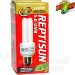 13 Watt Reptisun 5 Uvb Mini Fluorescent Tropical Reptile Terrarium Bulb Zoo Med. Fixed Price $17.99.