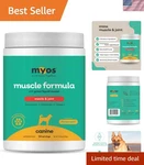 Myos Canine Muscle & Joint Supplement - Green Lipped Mussel Glucosamine 396G. Fixed Price $172.99.