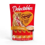 Hartz Squeeze Up Lickable Wet Cat Treats, Chicken Flavor, 2OZ. Bag (4 Pack). Fixed Price $20.43.