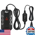 Aqqa Aquarium Submersible Heater For Fish Tank,led Temperature Display And Built. Fixed Price $41.94.