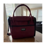 Sturdi Products Small Soft-sided Dog Carrier Fabric Burgundy Travel Crate. Fixed Price $58.88.