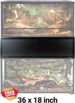 Zoo 36" Reptile Terrarium Stacker Kit Metal Frame Grey. Fixed Price $159.99.