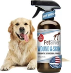 Petsilver Wound Spray With Chelated Silver, All Natural, Pain Free Healing. Fixed Price $31.87.