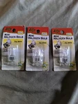 Zilla Mini Halogen Lamp Reptile Bulb, 50-WATT, Day White (3 Pack). Fixed Price $22.00.