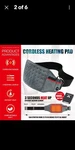 Vofuoti Cordless Heating Pad, Portable Heated With Battery And 3 Set.... Fixed Price $50.00.
