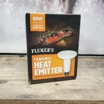Flukers Ceramic Heat Emitter Natural Infrared Bulb Lamp Tropical Desert 60W. Fixed Price $16.99.