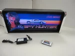 Spy Hunter Marquee Game/rec Room Led Display Light Box. Fixed Price $125.00.