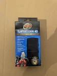 Zoo Med Turtle Clean 40 Replacement Filter Cartridge, New Box, Free Shipping. Fixed Price $17.50.