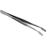 4.75" Curved Stainless Steel Stamp Tweezers Wide Flat Tips Are Great For Picking. Fixed Price $9.70.