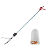 Extendable Snake Tong Reptile Grabber Rattle Catcher Wide Jaw Handling .... Fixed Price $53.47.