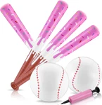 6 Pack Inflatable Ice Cream Drip Baseball Bat Set, 4 Pcs 31.5 Inch Blow Up. Fixed Price $31.99.