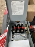 Electric Box TG4322R Fusible General Duty Safety Switch 3P 60A 240VAC 250VDC. Fixed Price $124.00.