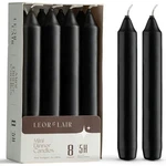 6 Inch Black Candlesticks 8 Pack Unscented Short Cotton Wick 5 Hour. Fixed Price $25.36.