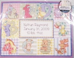 Zoo Alphabet Birth Record Counted Cross Stitch Embroidery Kit Dimensions 73472. Fixed Price $26.24.
