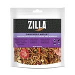 Zilla Pet Reptile Omnivore Food Medley Diet, 4 Oz. Fixed Price $14.00.