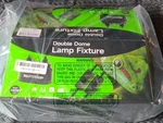 Reptitrip Double Dome Lamp Fixture Max 160W Heat & Light Emitting For Reptiles. Fixed Price $23.99.