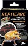 Zoo Med Repticare Infrared Heat Projector Deep Watt DH-60. Fixed Price $28.99.
