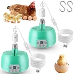 Enhon Chicken Coop Heater W/ Timer, Led Light, Adjustable Temp, Safe & Energy-sa. Fixed Price $64.70.
