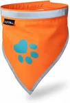 Bandana For Dogs. Blaze Orange Scarf With Reflective Collar Is Perfect Pet .... Fixed Price $28.60.
