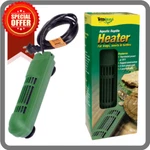 Tetra Aquatic Reptile Turtle Frog Quarium Heater Green 100 Watt #26445. Fixed Price $29.99.