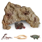 Hamiledyi Reptile Simulation Rock Cave 5.51''X4.13''X3.15'', Snake Hide. Fixed Price $17.84.