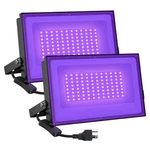 Onforu 2 Pack 60W Led Lights, Flood With Plug, IP66 Wa.... Fixed Price $44.63.