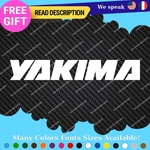 Fits Yakima Vinyl Sticker Decal Bumper Rack Roof Cycle Hitch Cargo Exo Jdm. Fixed Price $6.49.