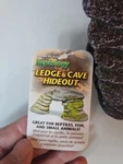 Reptology Shale Scape Step Ledge & Caveout Basking Area -penn Decorative Res. Fixed Price $8.55.