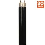 30 Pack Sunlite 10-WATT T8 Linear Fluor Lamp Medium Bi Pin Base Black Light Blue. Fixed Price $100.62.