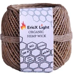 Ericx Light 100% Organic Hemp WICK,200 Ft Spool,well Coated With Beeswax,standar. Fixed Price $17.66.