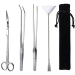 Fistoy Aquascaping Tools, 4 Long Aquarium Tweezers 15IN, Silver. Fixed Price $35.36.