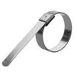 Preformed Center Punch Hose Clamp, Galvanized Steel, 2-1/2" Opening, Pack Of 50. Fixed Price $29.95.
