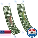 Silkfly 2 Pieces Bearded Dragon Hammock Lizard Reptile Climbing Lounger Seagrass. Fixed Price $46.08.