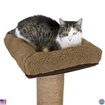 Kitty City Sisal Scratching Post With Cozy Perch - Ultimate Cat Playground!. Fixed Price $47.05.
