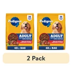 (2 Pack) Pedigree Complete Nutrition Adult Steak & Vegetable Dry Dog Food 40 Lb. Fixed Price $49.94.