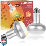 Hartompet 60W Intense Basking Spot Lamp Uva Daylight Heat Bulb For Reptiles. Fixed Price $27.99.