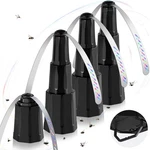 Hyxjzh Fly Fans For Tables, Bug With Holographic 4 Pack, Brilliant Black. Fixed Price $44.06.