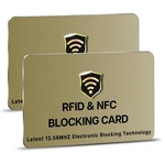 Saitech Rfid Protected Cards, 2 Pack One Protects Entire Wallet Purse.... Fixed Price $15.99.