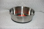 Pro Select Oz Stainless Steel Bowl With Rubber Base #ZW88030 Pet Feeding. Fixed Price $14.84.