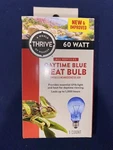 Thrive Reptile Daytime Blue Heat Bulb 60 Watt *brand New* Crabs, Snakes, Frogs. Fixed Price $12.50.
