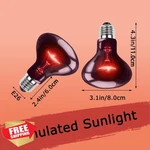 Hartompet 100W Heat Lamp Bulb 2PK Basking Spot Light Lizards Geckos Turtles C.... Fixed Price $37.99.