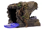 Blue Ribbon Serpent Head Tomb Aquarium Decoration Ornament EE-5646. Fixed Price $17.99.