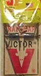 One Victor Wooden Killer Snap Trap Heavy Duty Plastic Pedal Spring Rats. Fixed Price $5.30.